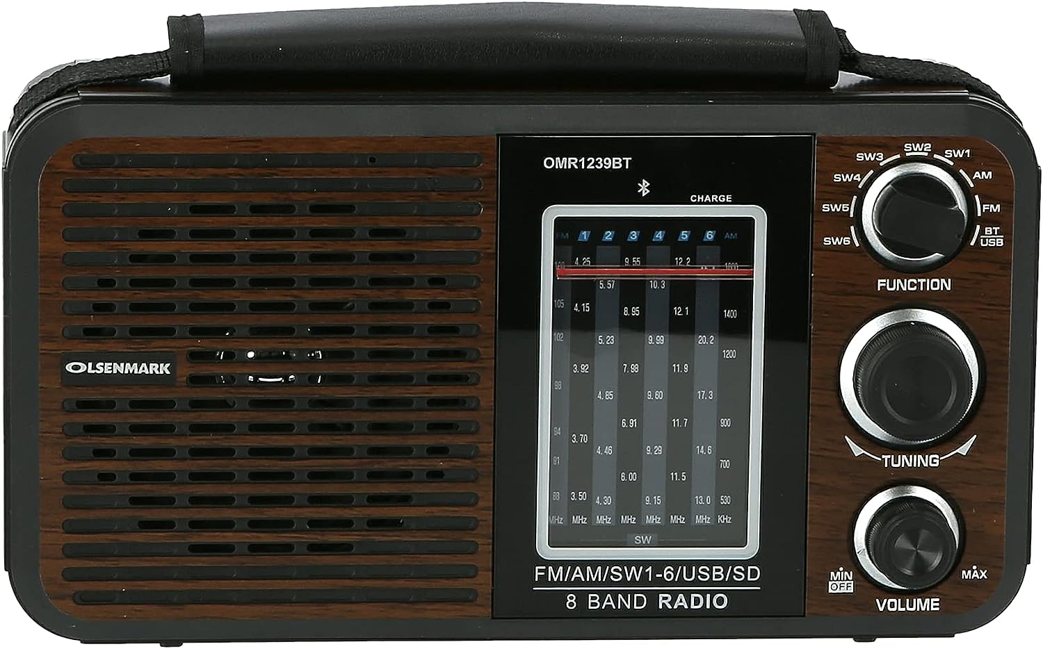 Olsenmark rechargeable radio OMR1239
