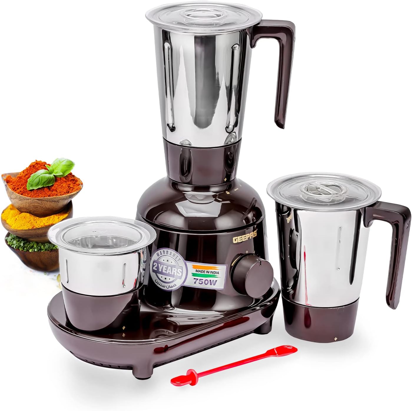 3 in 1 Blender Grinder - 750 Watts - Made in India GSB44086