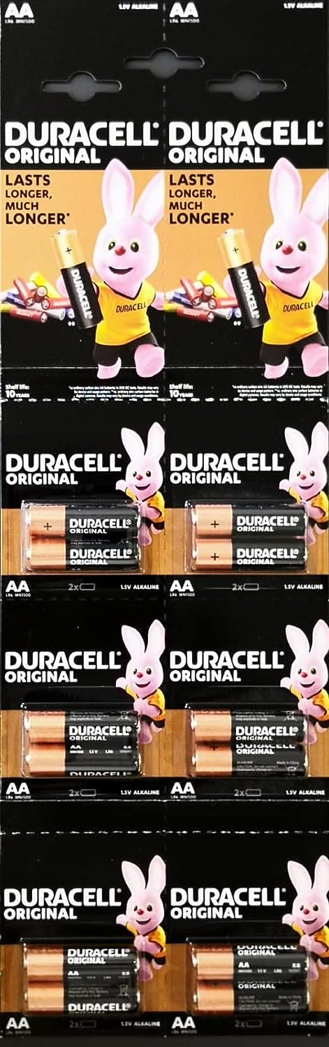 Duracell AAA Plus Power Alkaline Batteries Set - 12 Pieces
