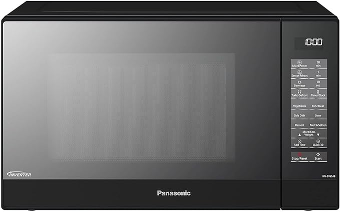Panasonic 32 Liter Inverter Microwave Oven with 19 Auto Menus | Model No NN-ST65JBSTM with 2 Years Warranty