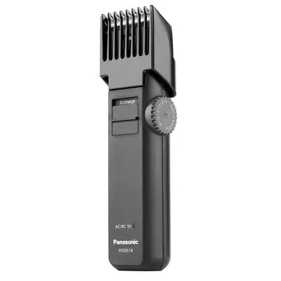 Panasonic Hair and Beard Trimmer - Made in Japan -A quick charge - Black ER2051K