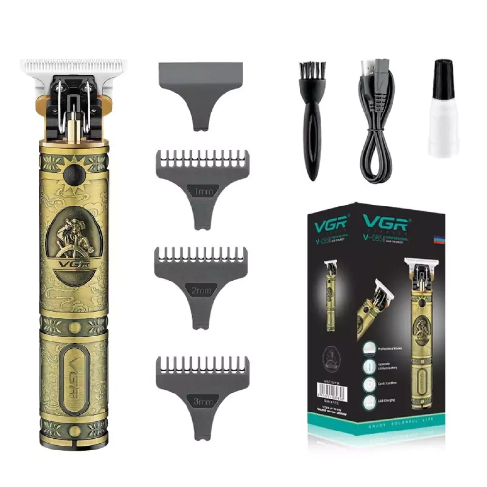 VGR Professional Hair Styling Machine - Gold - VGR-V-085