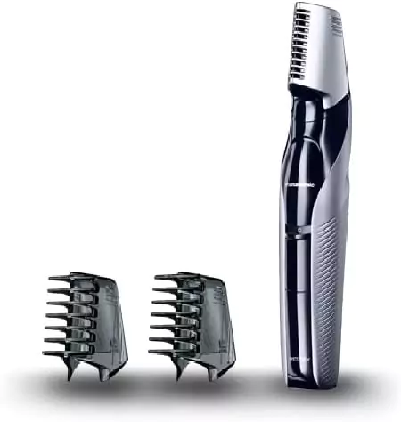 Panasonic Body Trimmer ER-GK60 with 3 Attachments Electric Shaver for Men Gentle Skin Wet and Dry Body Shaver