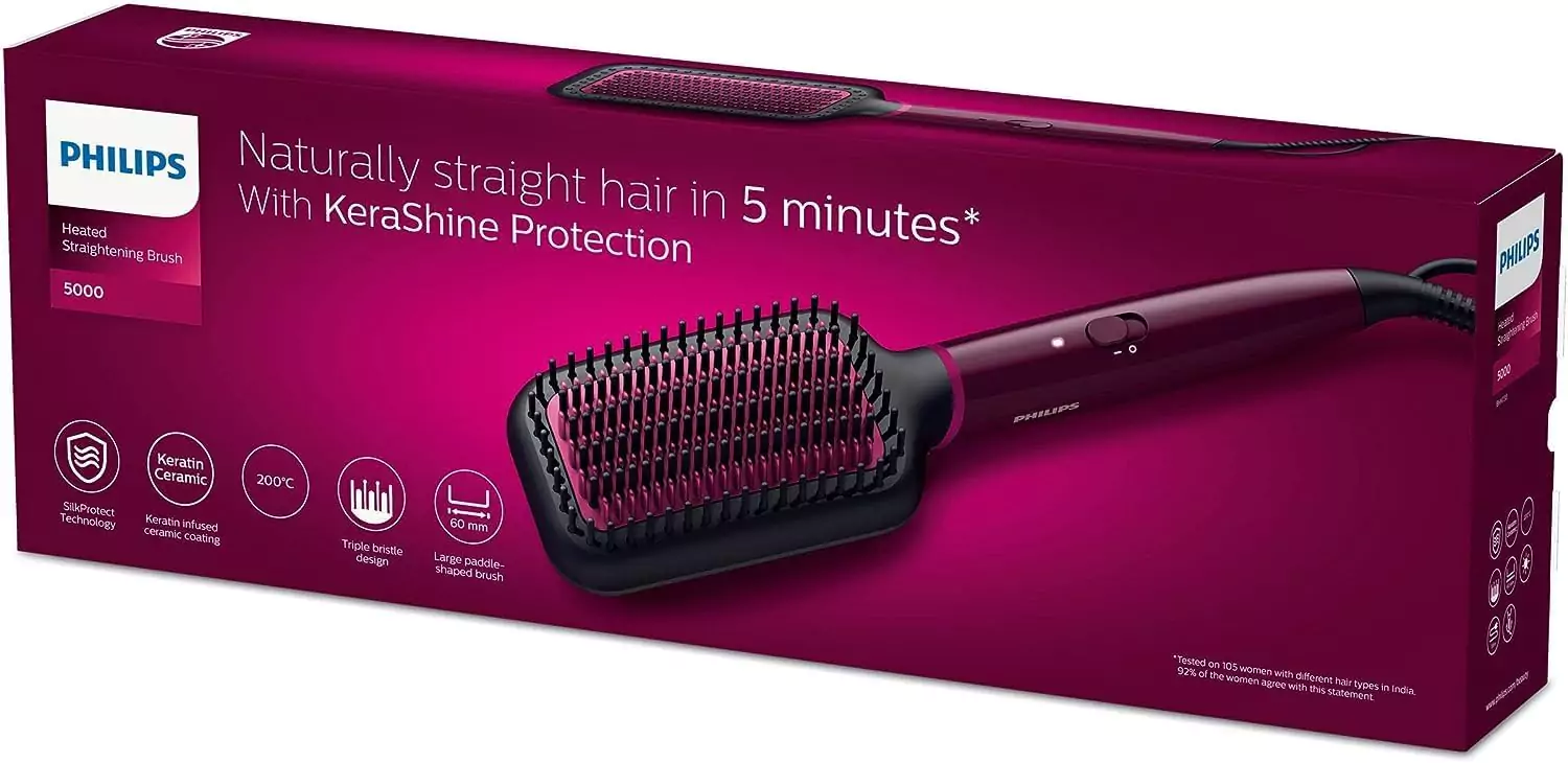 Philips Heated Hair Straightener BHH730/03, Multicolour
