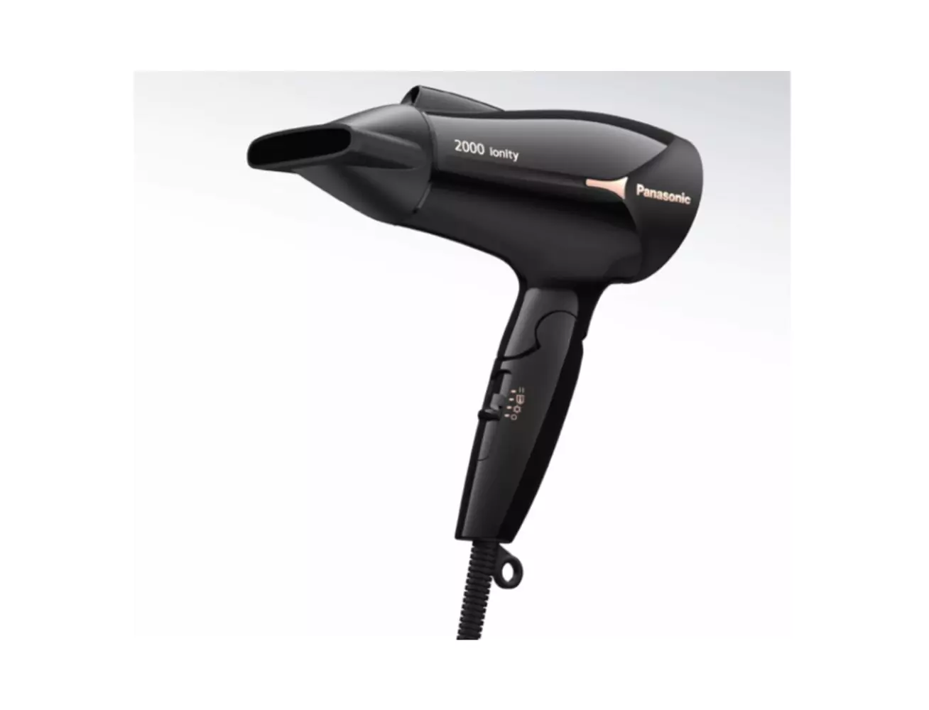 Panasonic Powerful Ionic Hair Dryer 2000 Watt with 11mm Concentrator Nozzle for Fast Drying and Smoothing Hair, EH-NE66