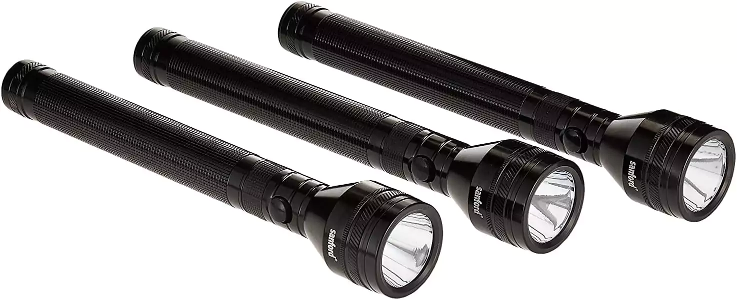 Sanford 3-in-1 Rechargeable LED Flashlight (Sf6196Slc+3SC)