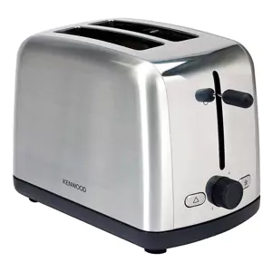 Kenwood Ttm440 Toaster, 2 Slices, 900 Watt, Silver Stainless Steel