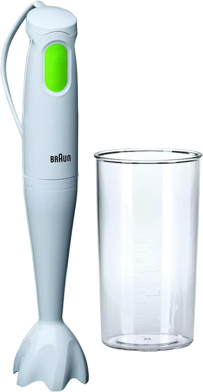 Braun Multiquick 450 Watt Hand Blender With Mq100 Soup Whisk