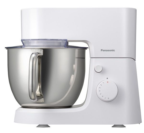 Panasonic MK-CM300 Kitchen Machine White, Kneads Up to 1 Kg, 4.3 Liter Stainless Steel Bowl with Handle, 2 Years Warranty