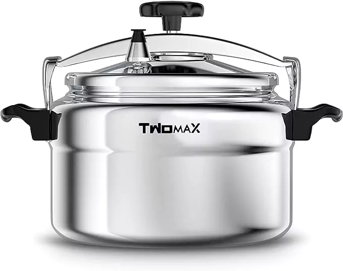 Twomax 9 Ltr Pressure Cooker (Silver) TM-117