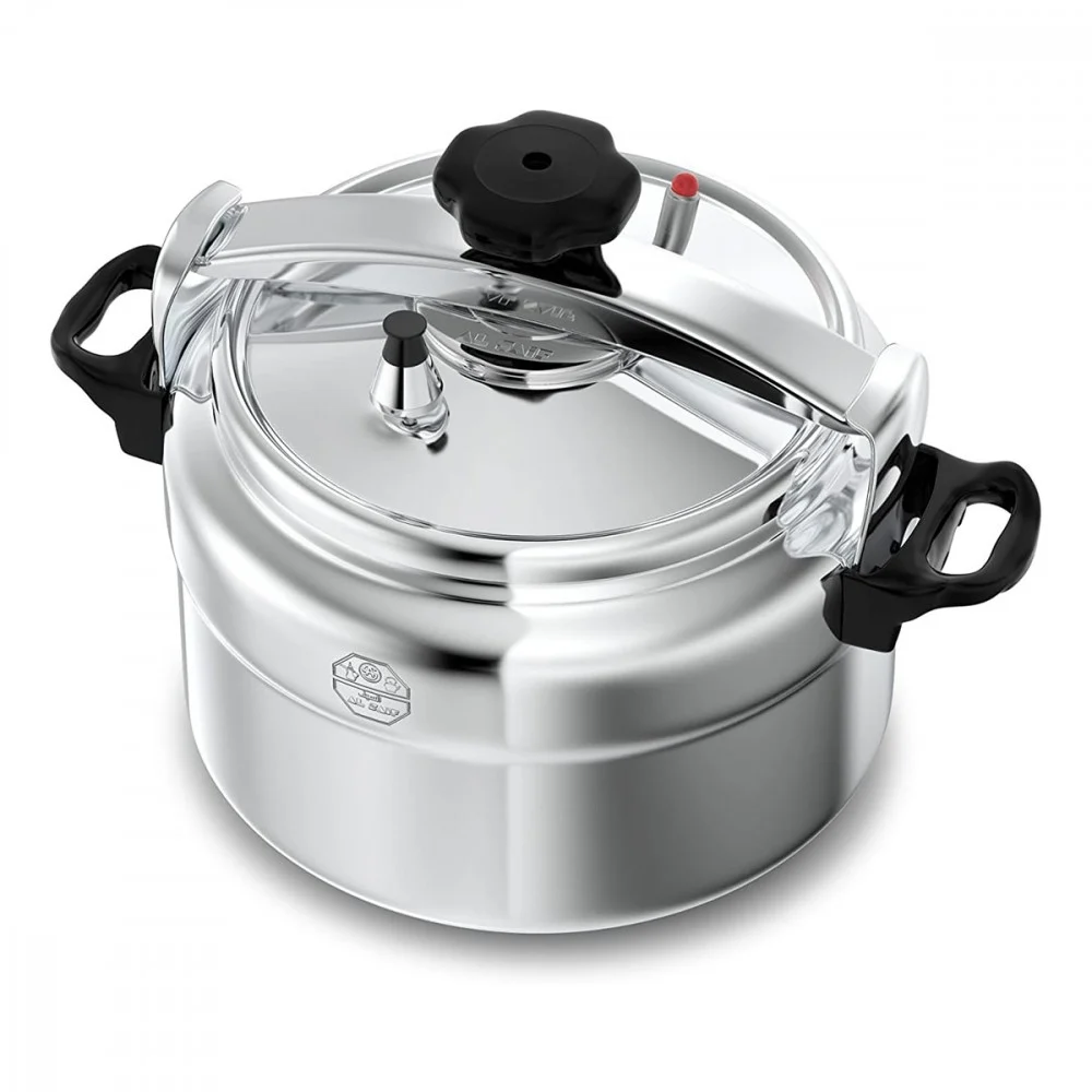 Al Saif aluminum pressure cooker size: 12 litres, colour: silver, 5-year warranty