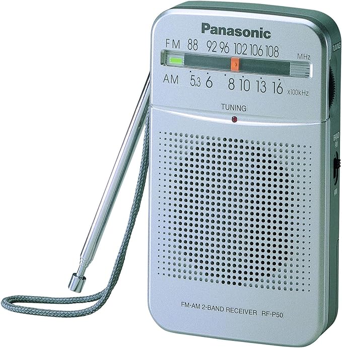 Panasonic RF-P50 Portable Pocket Radio 2 Year Warranty Made in Indonesia