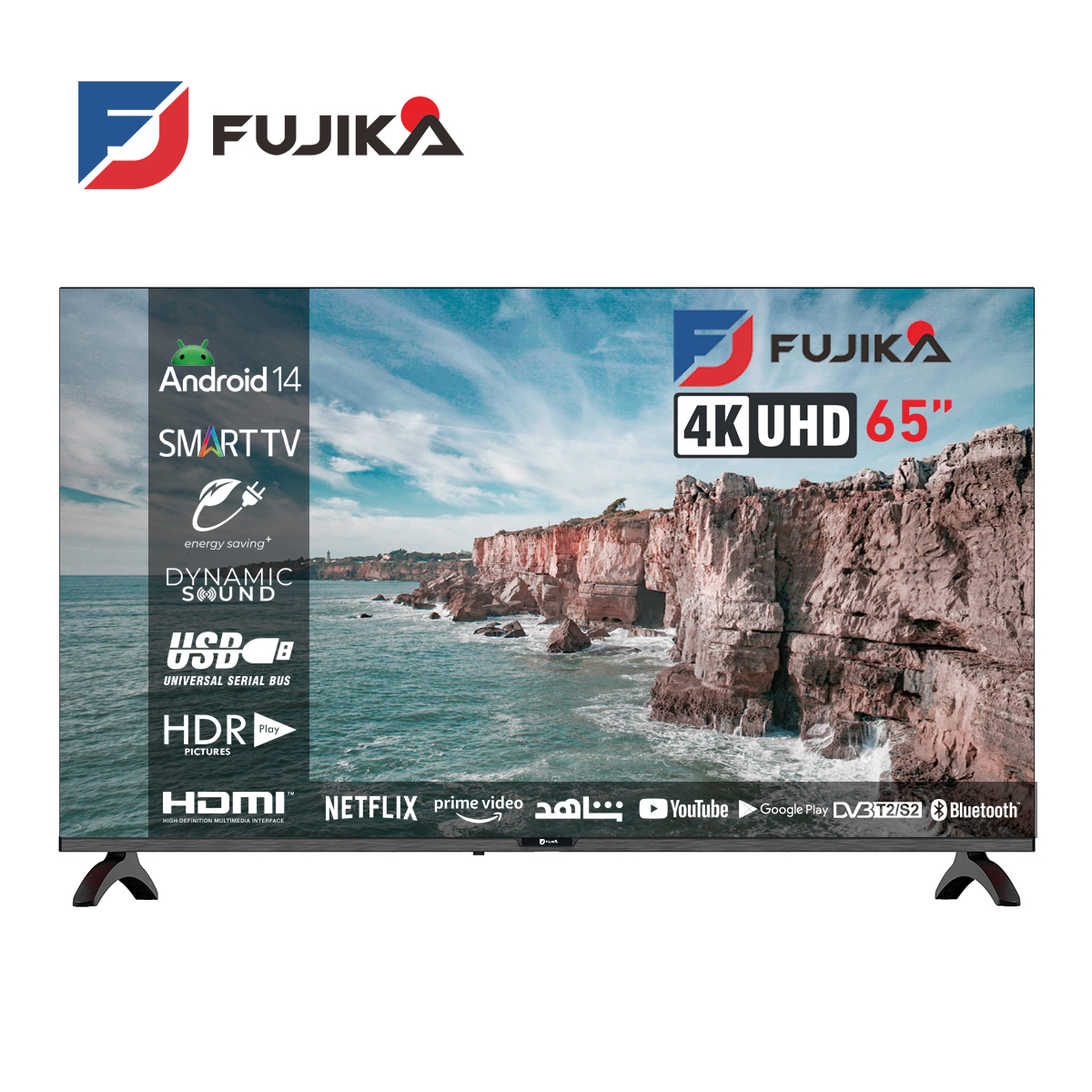 تلفزيون فوجيكا الذكي 65 بوصة 4K UHD