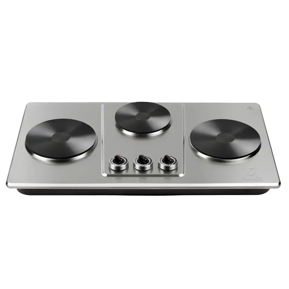 سخان كهربائي مسطح فوجيكا ثلاث عيون (FJK-1003) – 2800 واط